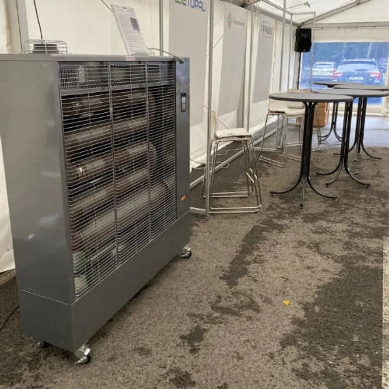 Hipers DHOE 350F - 40,7 kW Infrarød Dieselvarmer